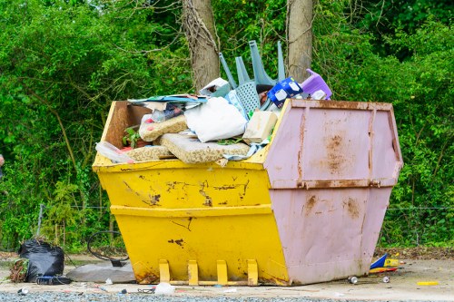 Professional team performing office clearance in Chigwell